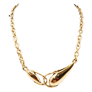 Vintage 1940s Goldtone Collar Necklace
