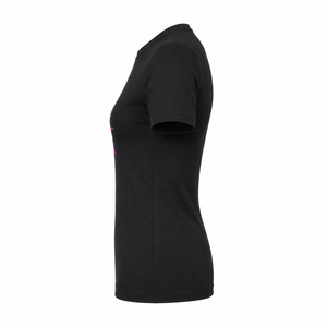 Madison Maison x On/Off Essentials Black/Fuchsia Plain Star T-Shirt
