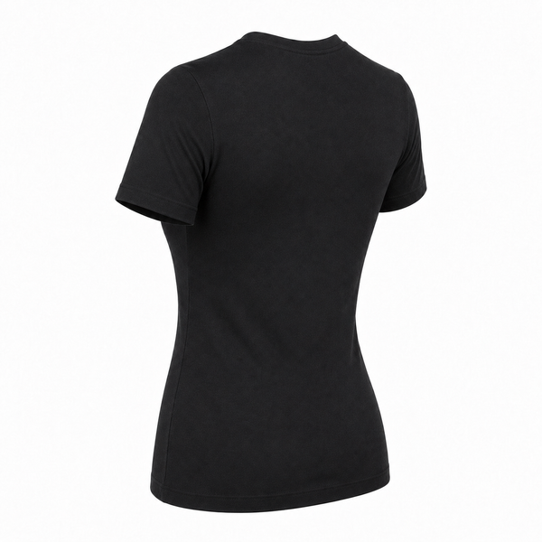Madison Maison x On/Off Essentials Black/Fuchsia Plain Star T-Shirt