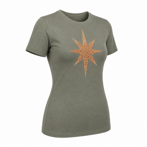 Madison Maison x On/Off Essentials Khaki/Copper Plain Star T-Shirt