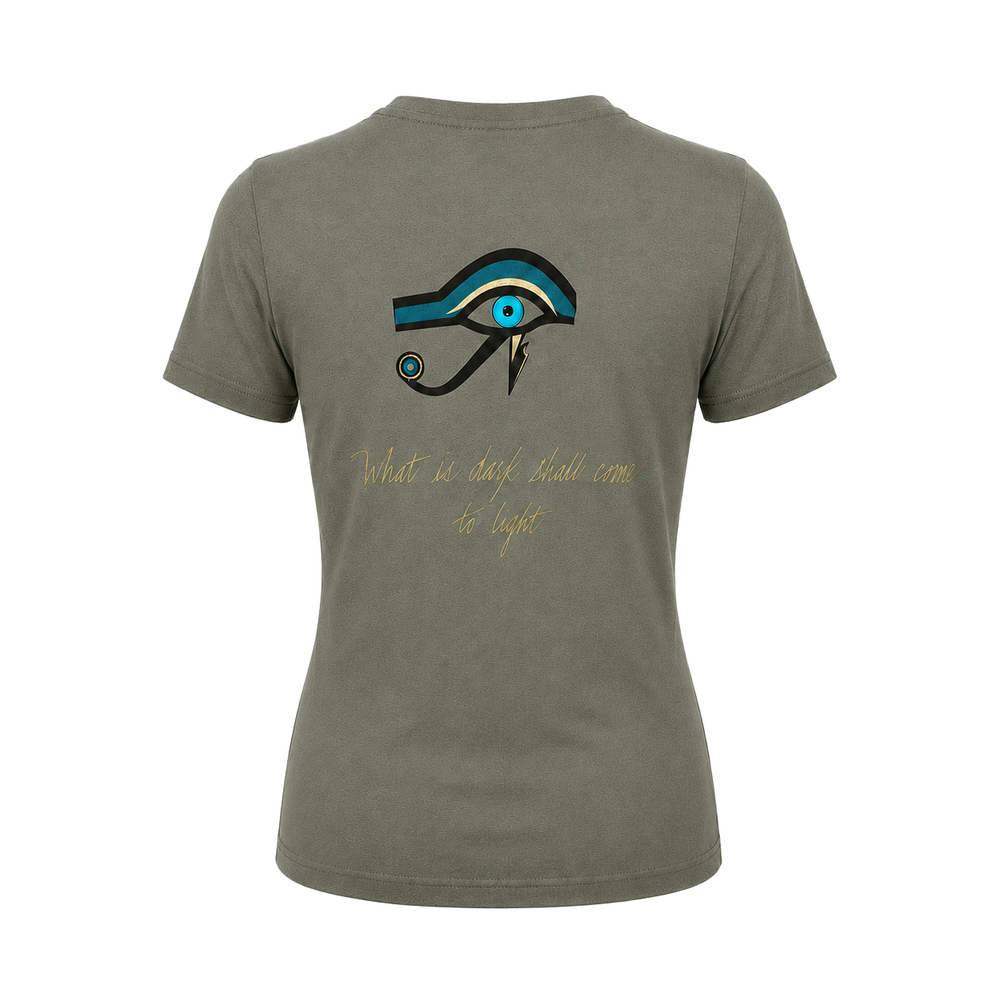 Madison Maison x On/Off Essentials Evil Eye Khaki T-Shirt