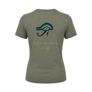 Madison Maison x On/Off Essentials Evil Eye Khaki T-Shirt
