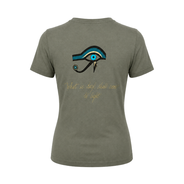 Madison Maison x On/Off Essentials Evil Eye Khaki T-Shirt