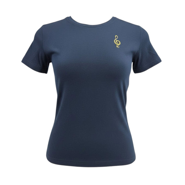 Madison Maison x On/Off Essentials Music Is The Answer Navy T-Shirt