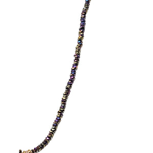 Rainbow Pyrite Kiss Necklace
