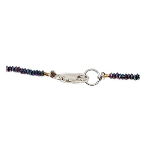 Rainbow Pyrite Kiss Necklace