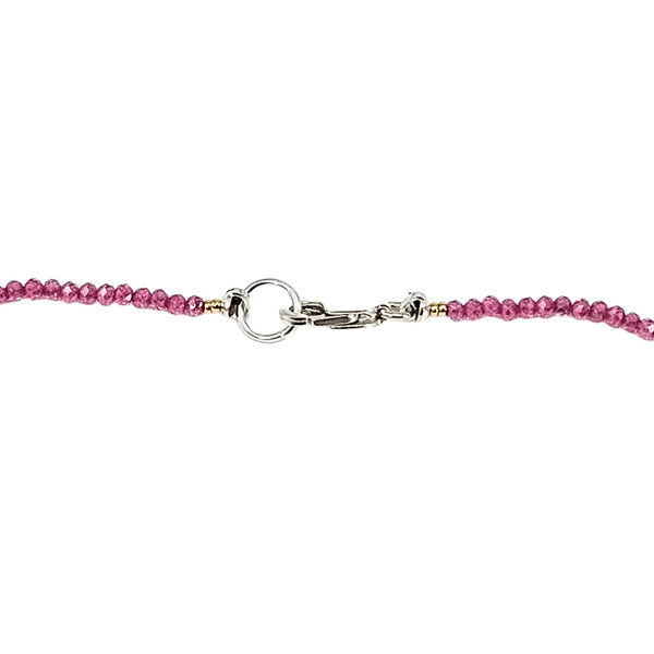 Ruby Mary Pendant Necklace