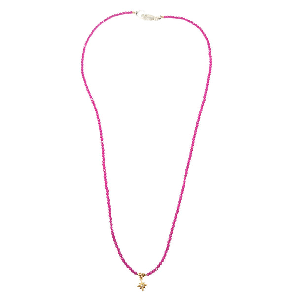 Ruby Star Necklace