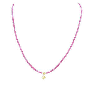 Ruby Star Necklace