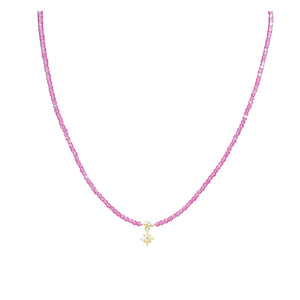 Ruby Star Necklace