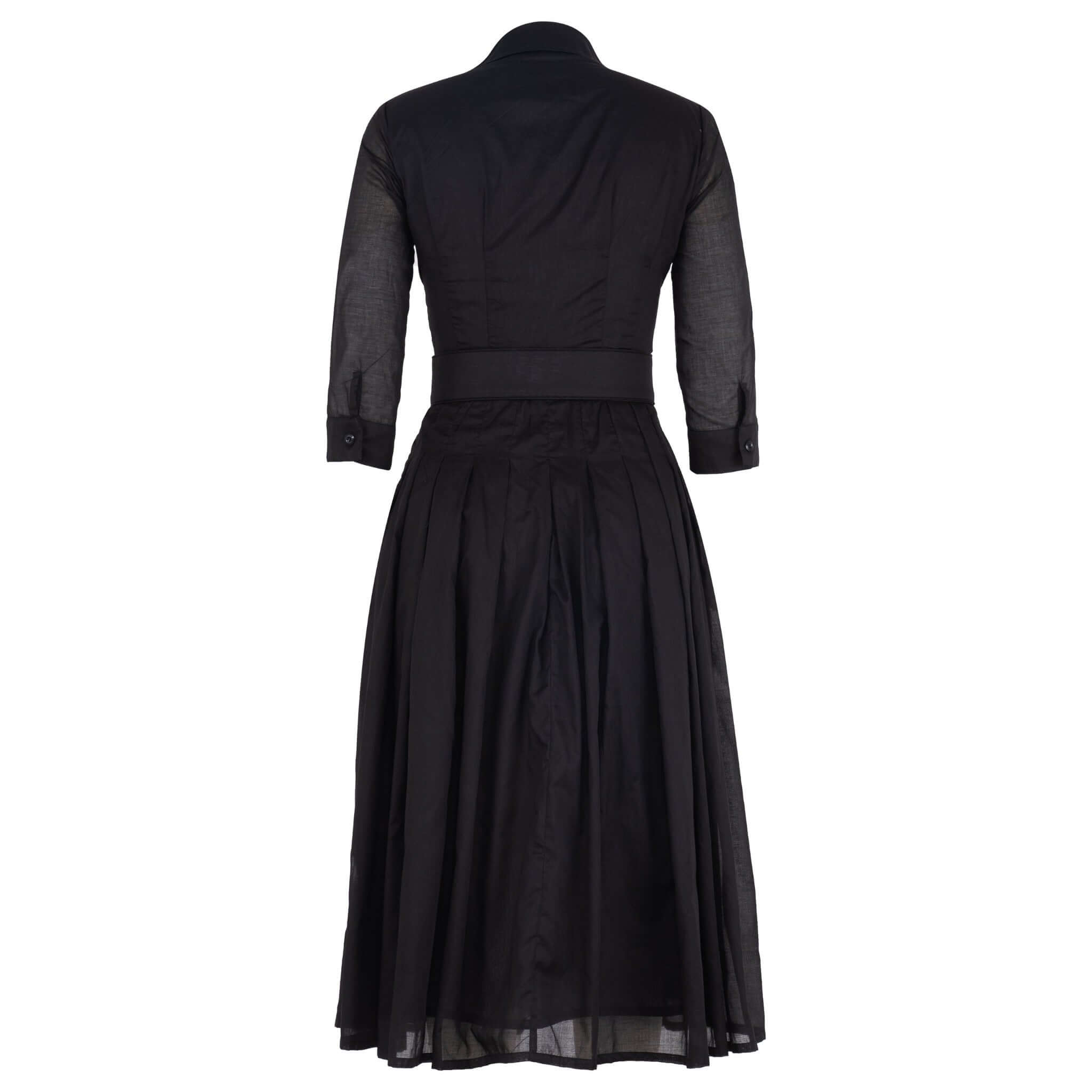 Audrey Dress #4 Solid Black Dress 2 / Black Audrey Dress #4 Solid Black Dress 2 / Black