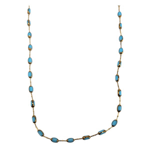 Turquoise Bead Necklace