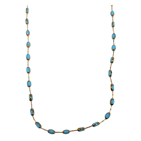 Turquoise Bead Necklace