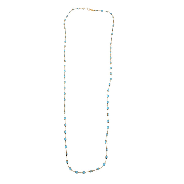 Turquoise Bead Necklace