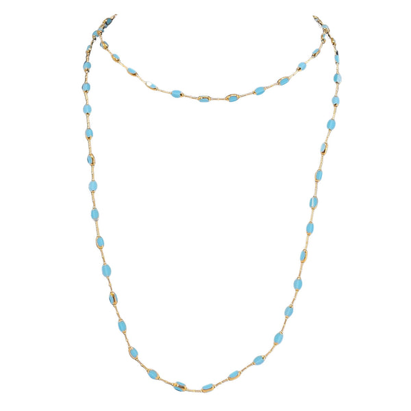 Turquoise Bead Necklace