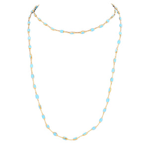 Turquoise Bead Necklace