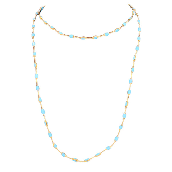 Turquoise Bead Necklace