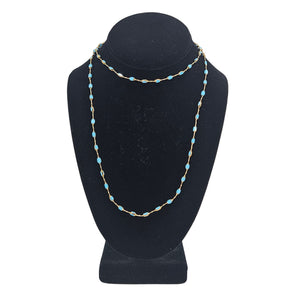 Turquoise Bead Necklace