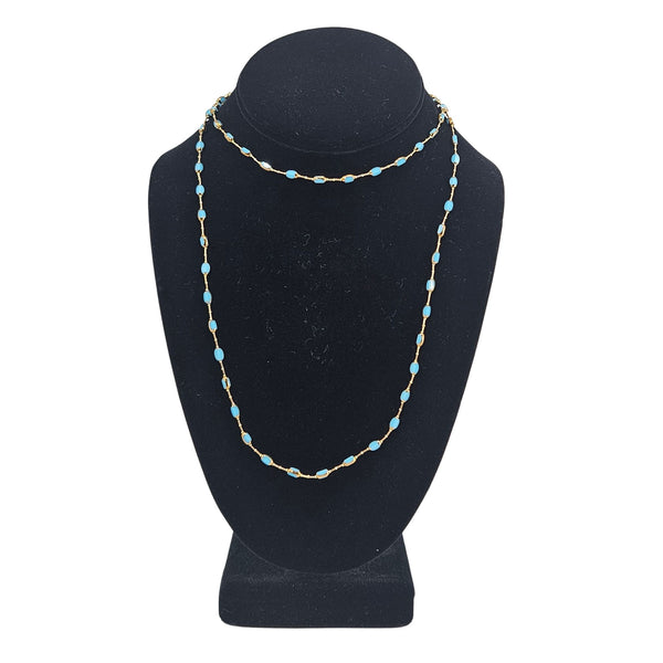 Turquoise Bead Necklace