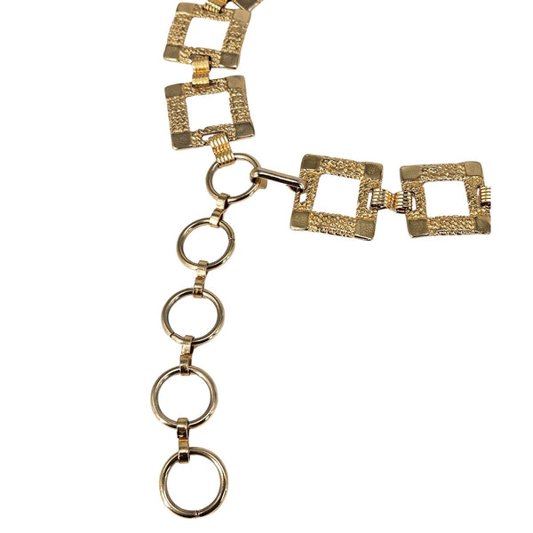 Vintage Gold Chain Hip & Waist Belt