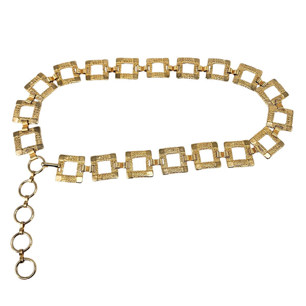 Vintage Gold Chain Hip & Waist Belt