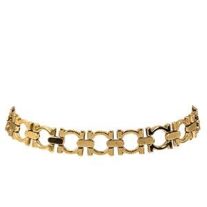 Vintage 1980s Gold Chunky Link Chain Belt