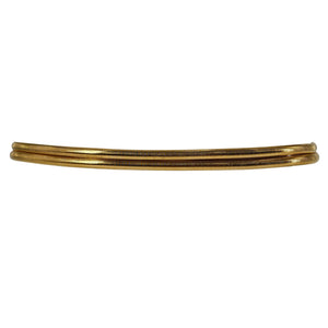 Vintage 1970s Stretch Snake Gold Swirl Belt