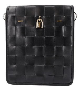 Luxury leather handbags, 100% handmade in Italy, featuring a signature center lock and elegant designs by Madison of Beverly Hills.