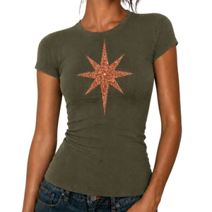 Madison Maison x On/Off Essentials Khaki/Copper Plain Star T-Shirt