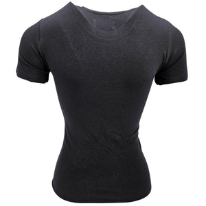 Madison Maison x On/Off Essentials Black/Fuchsia Plain Star T-Shirt