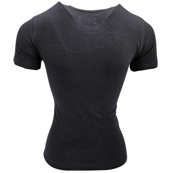 Madison Maison x On/Off Essentials Black/Fuchsia Plain Star T-Shirt