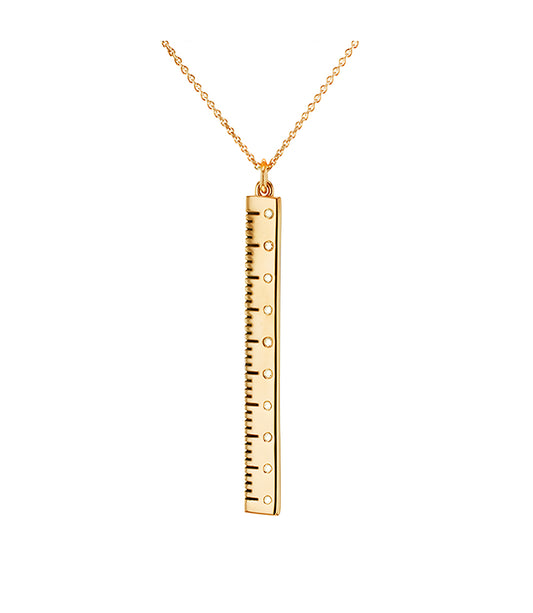 Pave The Way Break The Rules Gold Necklace