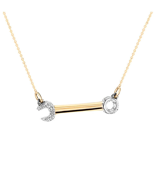Collar de oro Pave The Way Crank It Up 