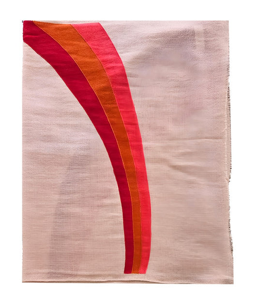 Madison Maison x Janavi Undulate Pink Scarf