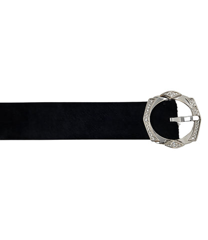 Madison Maison Black Short Calf Hair Blet