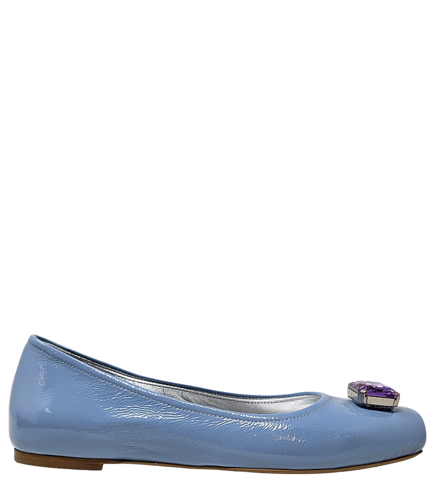 Madison Maison Marion Turquoise Jeweled Ballet 36.5 Turquoise Marion S2401