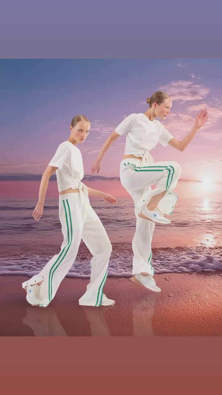 Zapatilla Jogger Estrella Blanca
