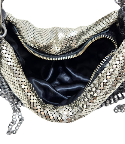 Madison Maison™ Laura B Black/Silver Raquel U Bag