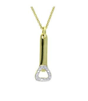 Allanar el camino Utilice el collar de oro apalancado 