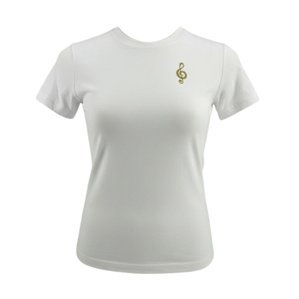 Madison Maison x On/Off Essentials Music Is The Answer White T-Shirt