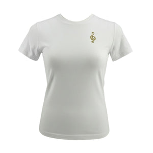 Madison Maison x On/Off Essentials Music Is The Answer White T-Shirt