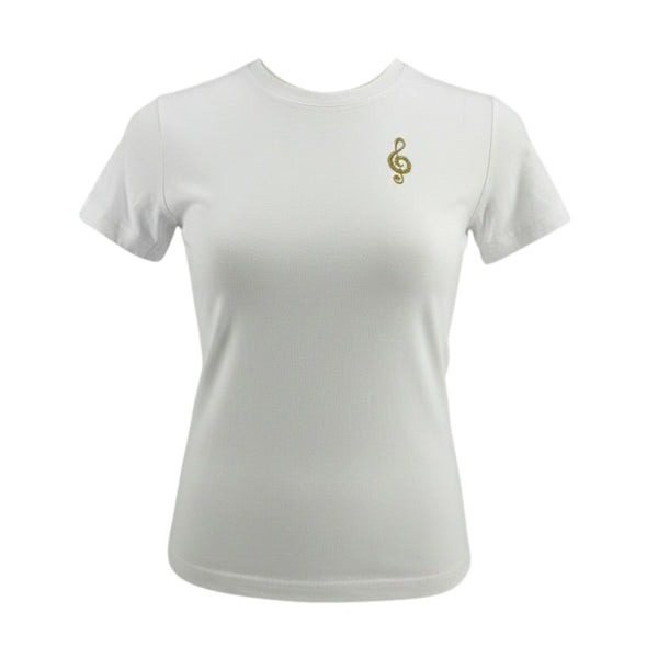 Madison Maison x On/Off Essentials Music Is The Answer White T-Shirt