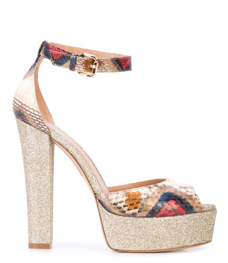Madison Maison Gold Venezia Platform Heel