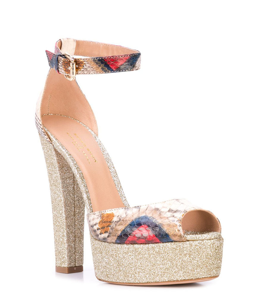 Madison Maison Gold Venezia Platform Heel
