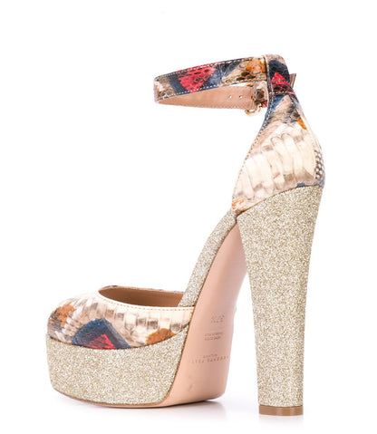 Madison Maison Gold Venezia Platform Heel