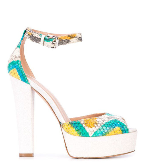 Madison Maison Yellow Venezia Platform Heel