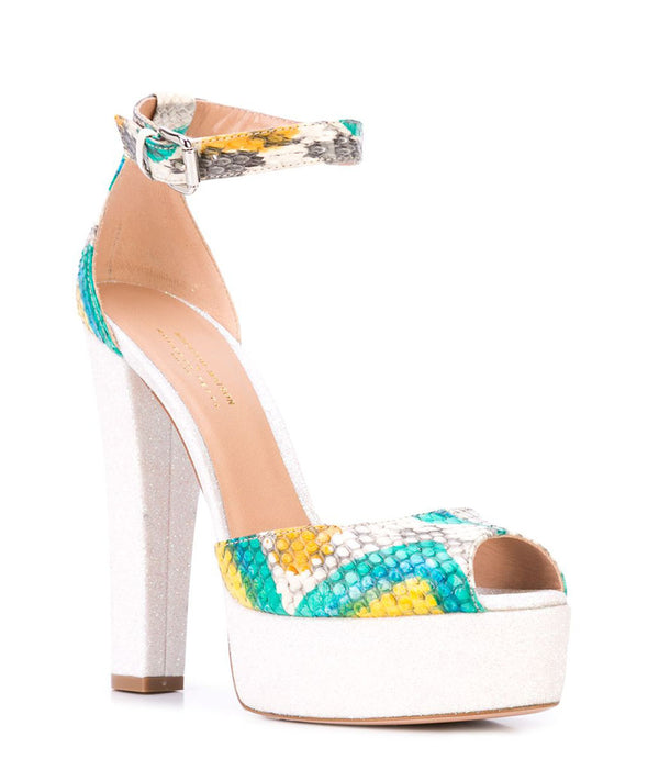 Madison Maison Yellow Venezia Platform Heel