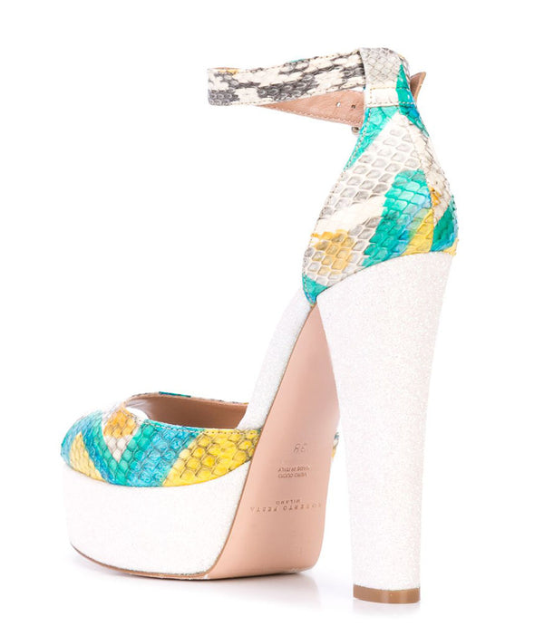 Madison Maison Yellow Venezia Platform Heel