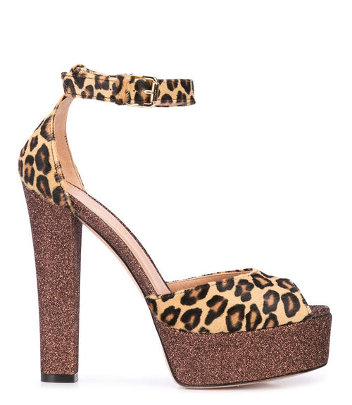 Madison Maison Leopard Venezia Platform Heel
