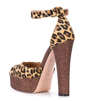 Madison Maison Leopard Venezia Platform Heel